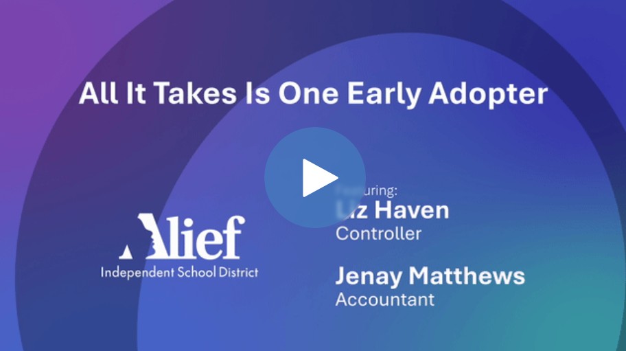 Alief ISD: All it Takes is One Early Adopter